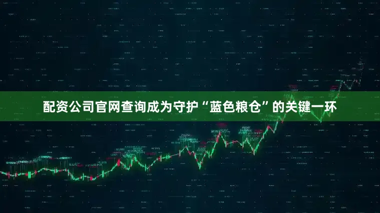 配资公司官网查询成为守护“蓝色粮仓”的关键一环